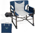 SUNNYFEEL Oversized Camping Directors Chair for Adults with Side Table