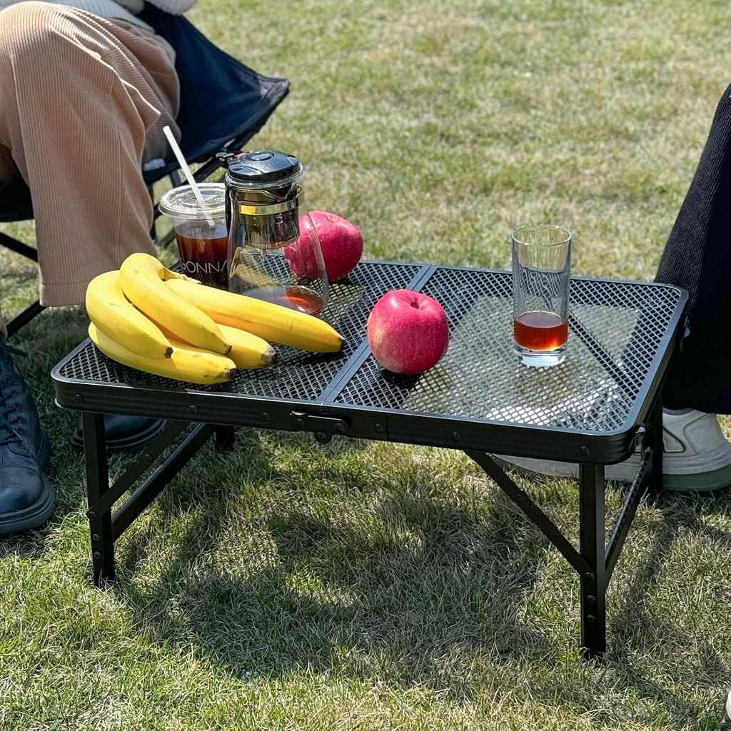 2 Ft Folding Camping Table,Small Lightweight Portable Grill Table