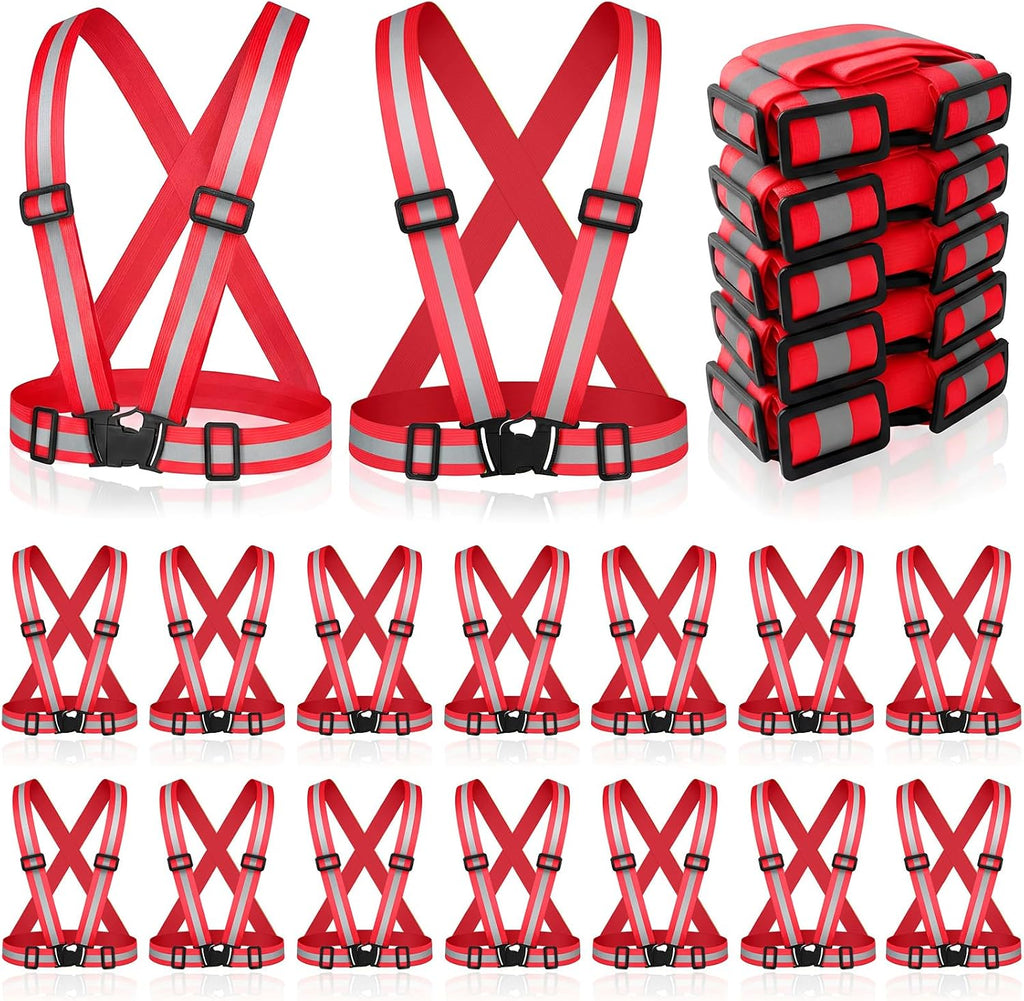 Hercicy Reflective Running Vests, Safety Vest Straps