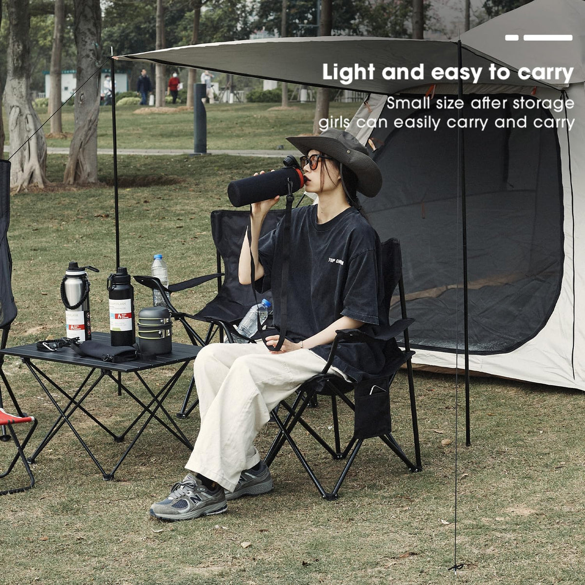 Damei century Folding Camping Chairs, for Beach, Lawn, Yard