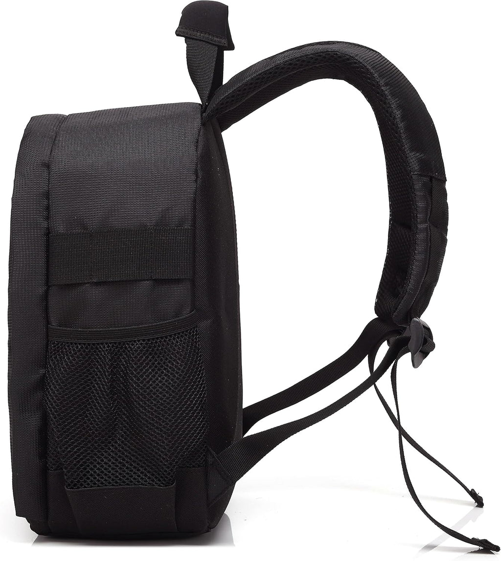 Waterproof SLR/DSLR Camera Backpack Shoulder Bag Travel Case For Canon Nikon Sony Digital Lens (Medium, Grey)