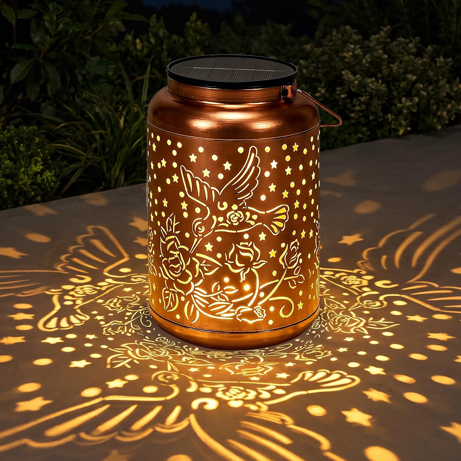 Hummingbird Solar Lanterns Outdoor Waterproof, Birthday Day Gifts for Women