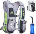 Azarxis Running Water Bottles Flask BPA Free Leakproof Hydration Vest Packs Waist Belt Replacement for Triathlon Marathon Hiking Cycling Climbing Runner