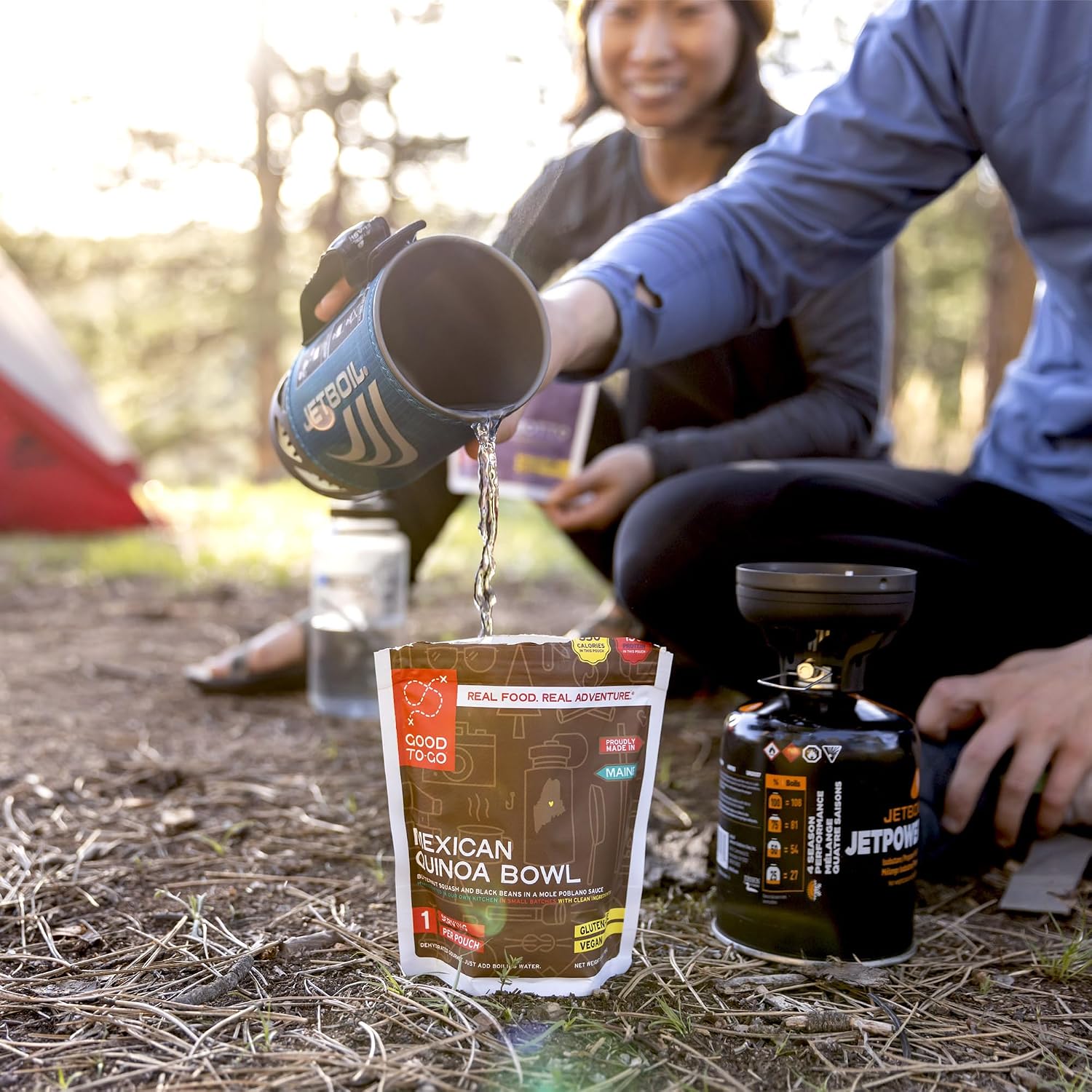 GOOD TO-GO Mexican Quinoa Bowl (Single Serving) | Camping & Backpacking Food | Just Add Water Backpacking Meals | Good To-Go Dehydrated Meals Taste Better Than Freeze Dried Food