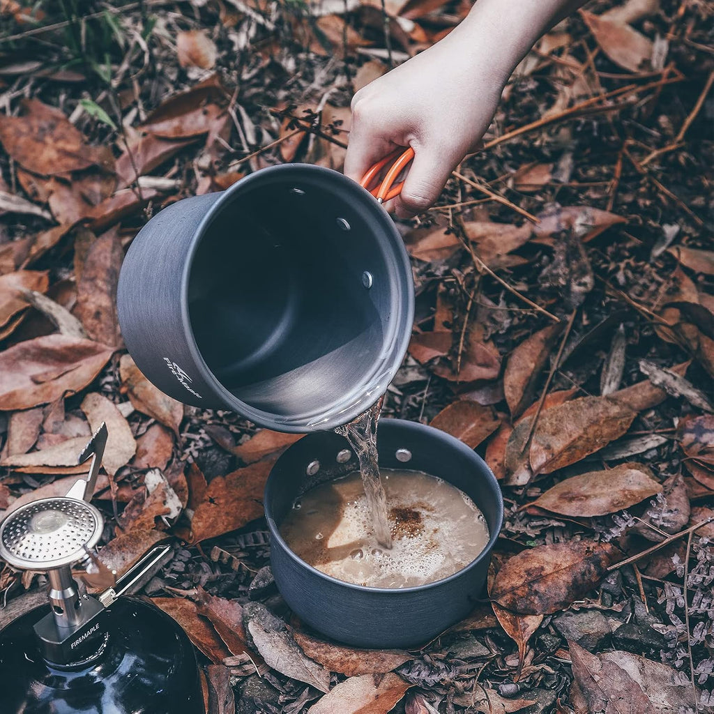 Fire-Maple Camping Pot Bowl Foldable Backpacking Solo Cooking Set