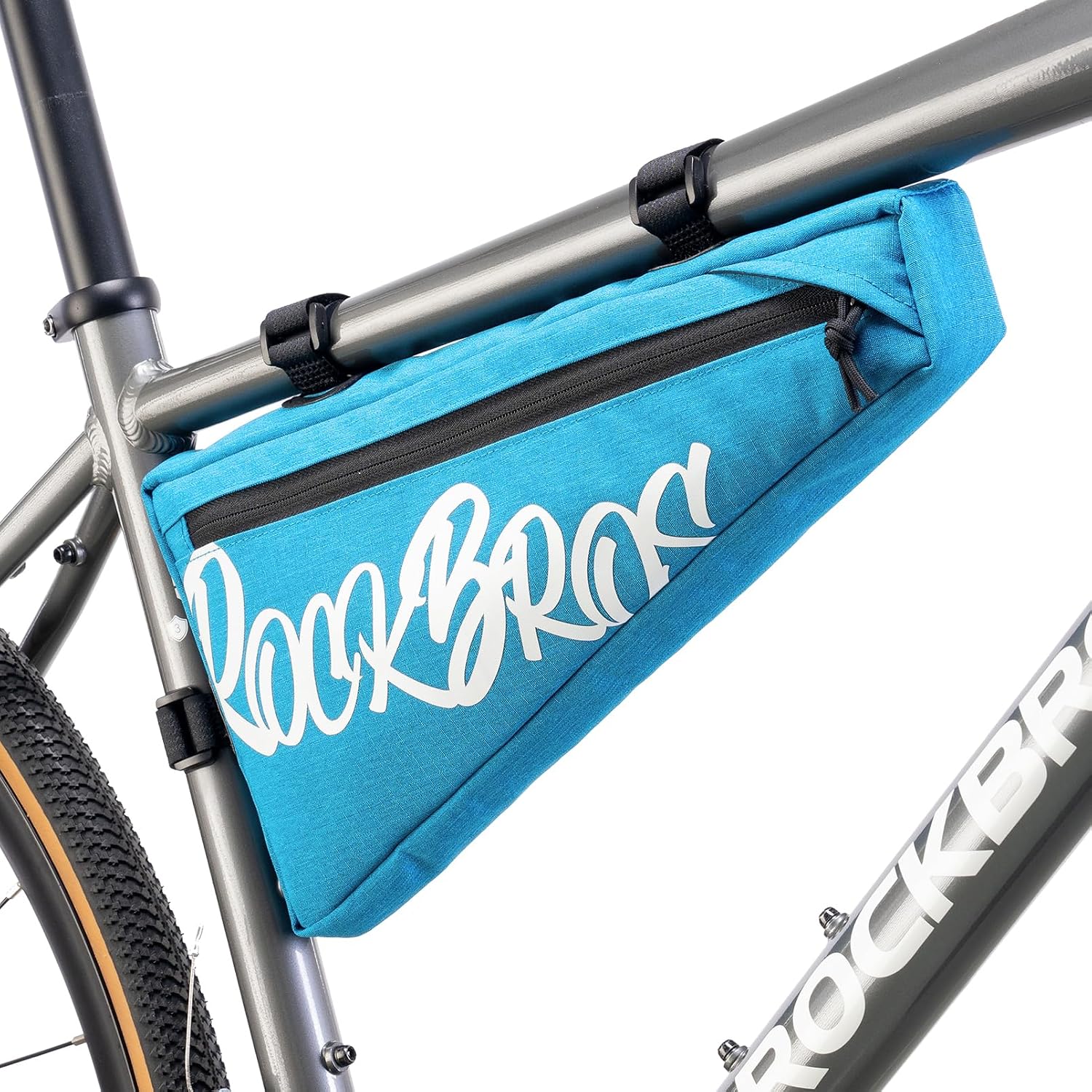 ROCKBROS Bike Frame Bag 1.9L Water-Resistant Slim Triangle Pouch