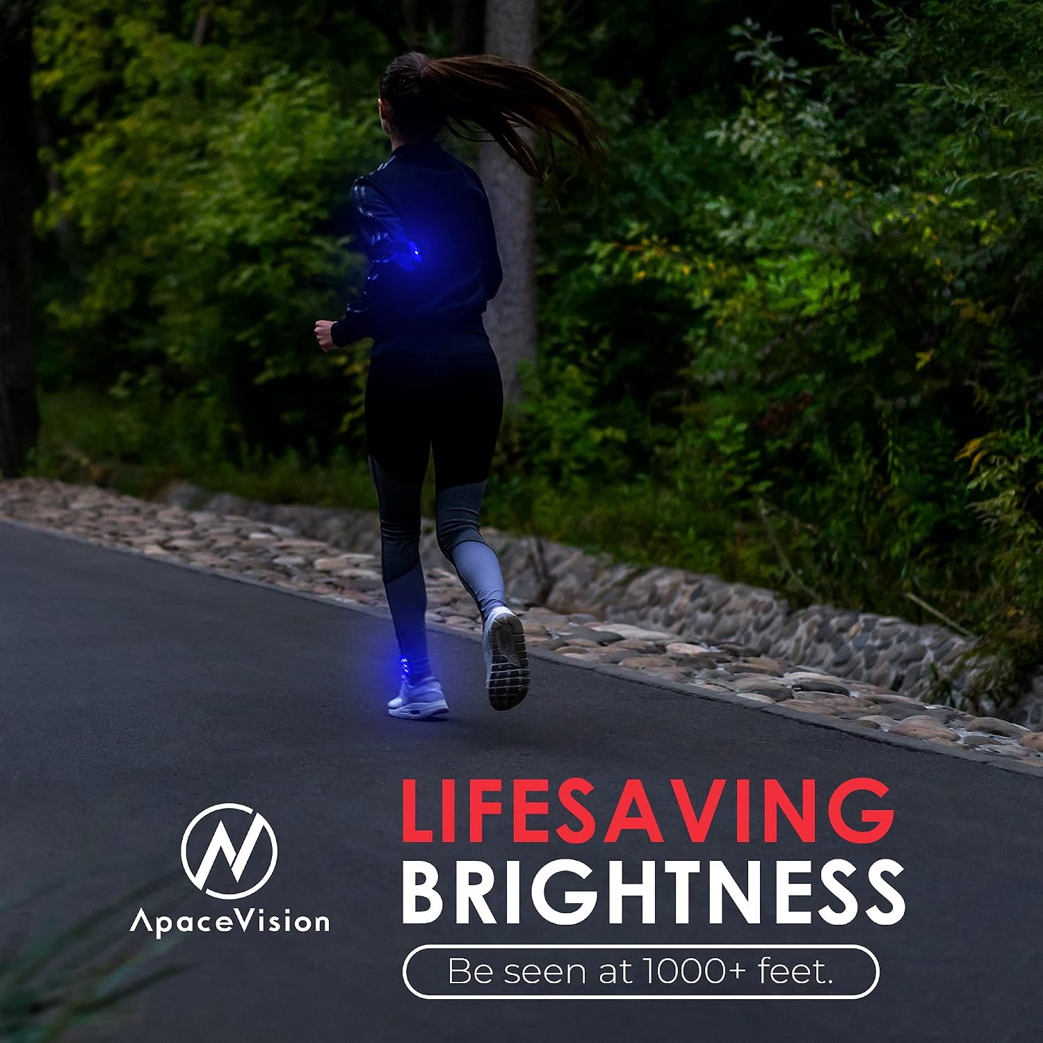 LED Safety Light (2 Pack) with Bonus Items – Clip On Strobe/Running Lights for Runners, Dogs, Bikes, Walking and More