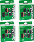 FUJIFILM QuickSnap Flash 400 Disposable Camera 8-Pack 27 Exposures Bundle