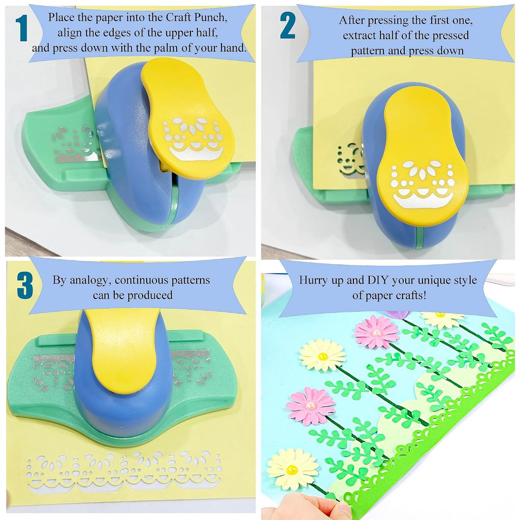 Edge Paper Punch Lace Scrapbook Border Punches for Paper Crafts