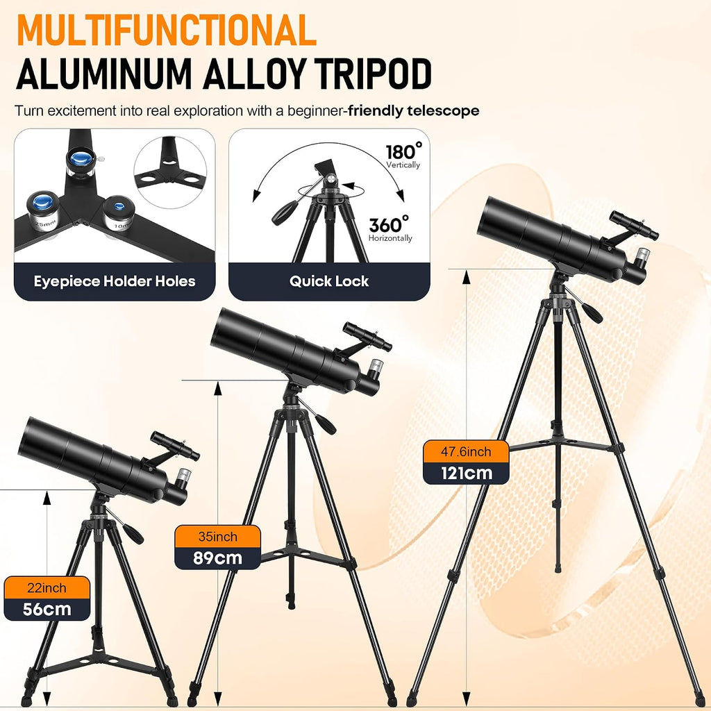 Telescope for Adults & Kids High Powered 90mm Aperture 600mm