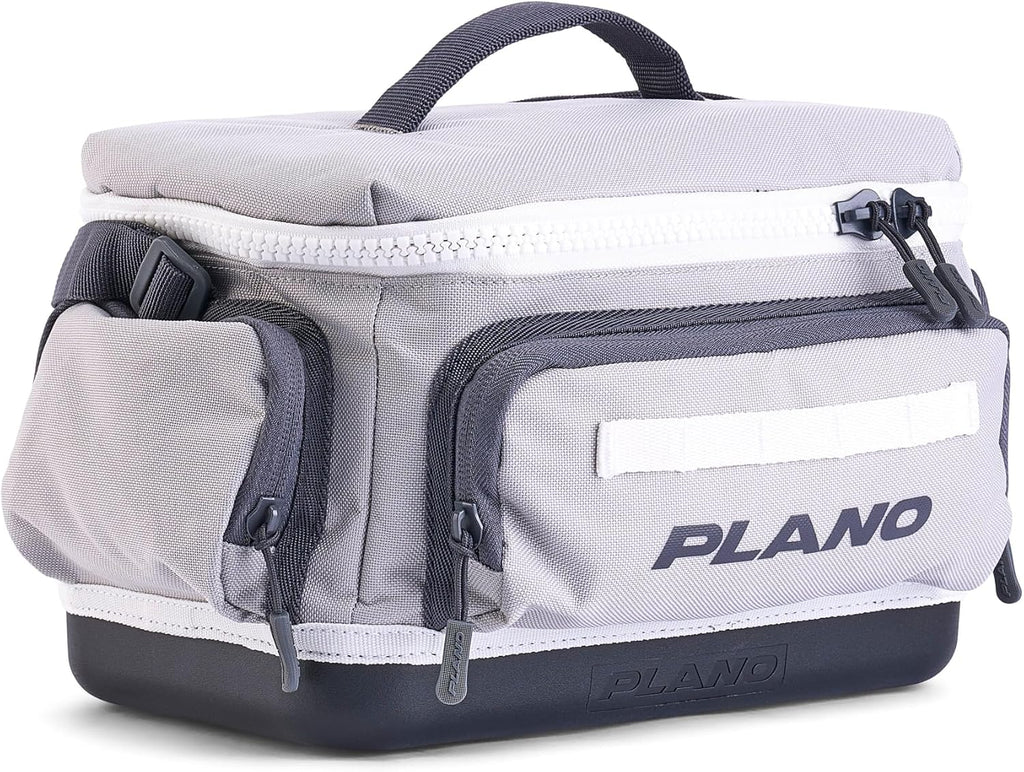 Plano Weekend 3500 Tackle Bag, Cutting-Edge Fishing Tackle Bag, Molded Waterproof Base, Spacious Storage, Die Cut Tool Sleeves, Daisy Chain Attachment Points