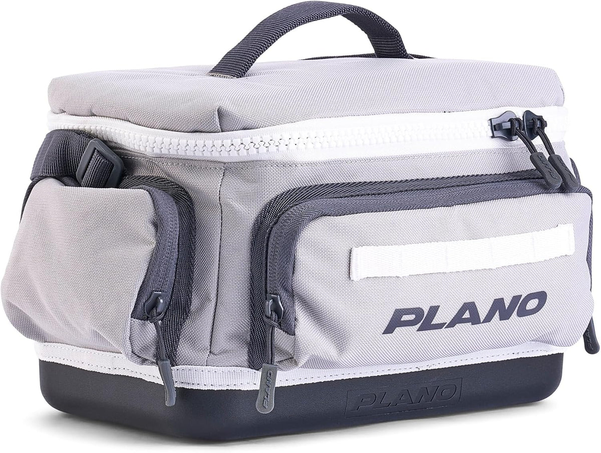 Plano Weekend 3500 Tackle Bag, Cutting-Edge Fishing Tackle Bag, Molded Waterproof Base, Spacious Storage, Die Cut Tool Sleeves, Daisy Chain Attachment Points