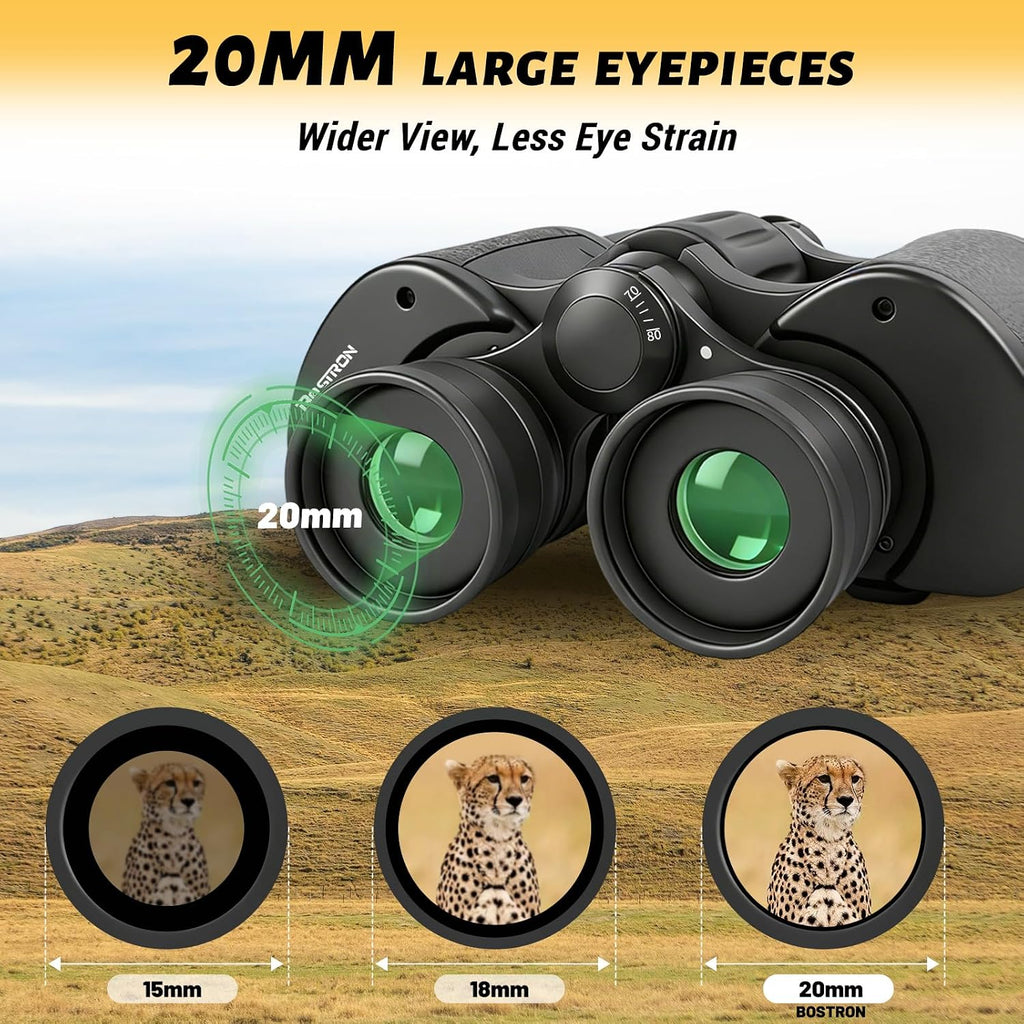 Binoculars for Adults，10x50 High Powered Binoculars for Bird Watching