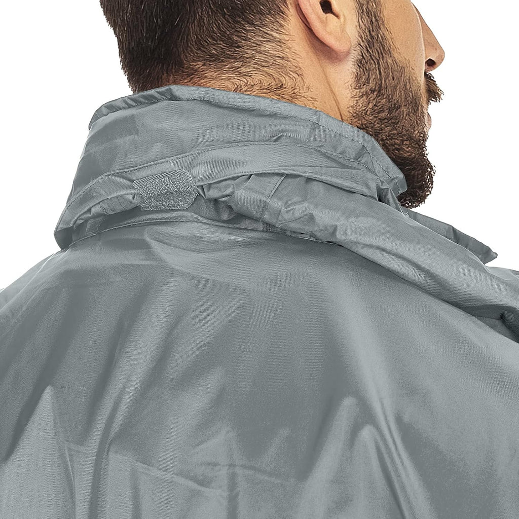 33,000ft Men's Packable Rain Jacket Lightweight Waterproof Golf Raincoat