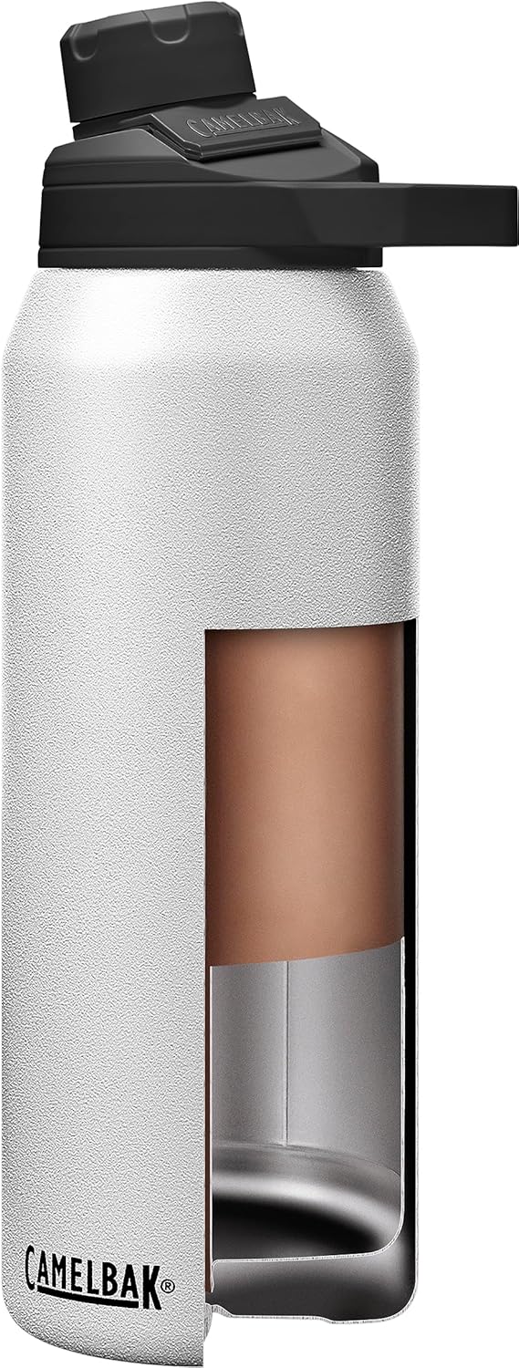 CamelBak Chute Mag Vacuum Insulated Stainless Steel Water Bottle, Magnetic Leak‑Resistant Cap for Everyday Hydration