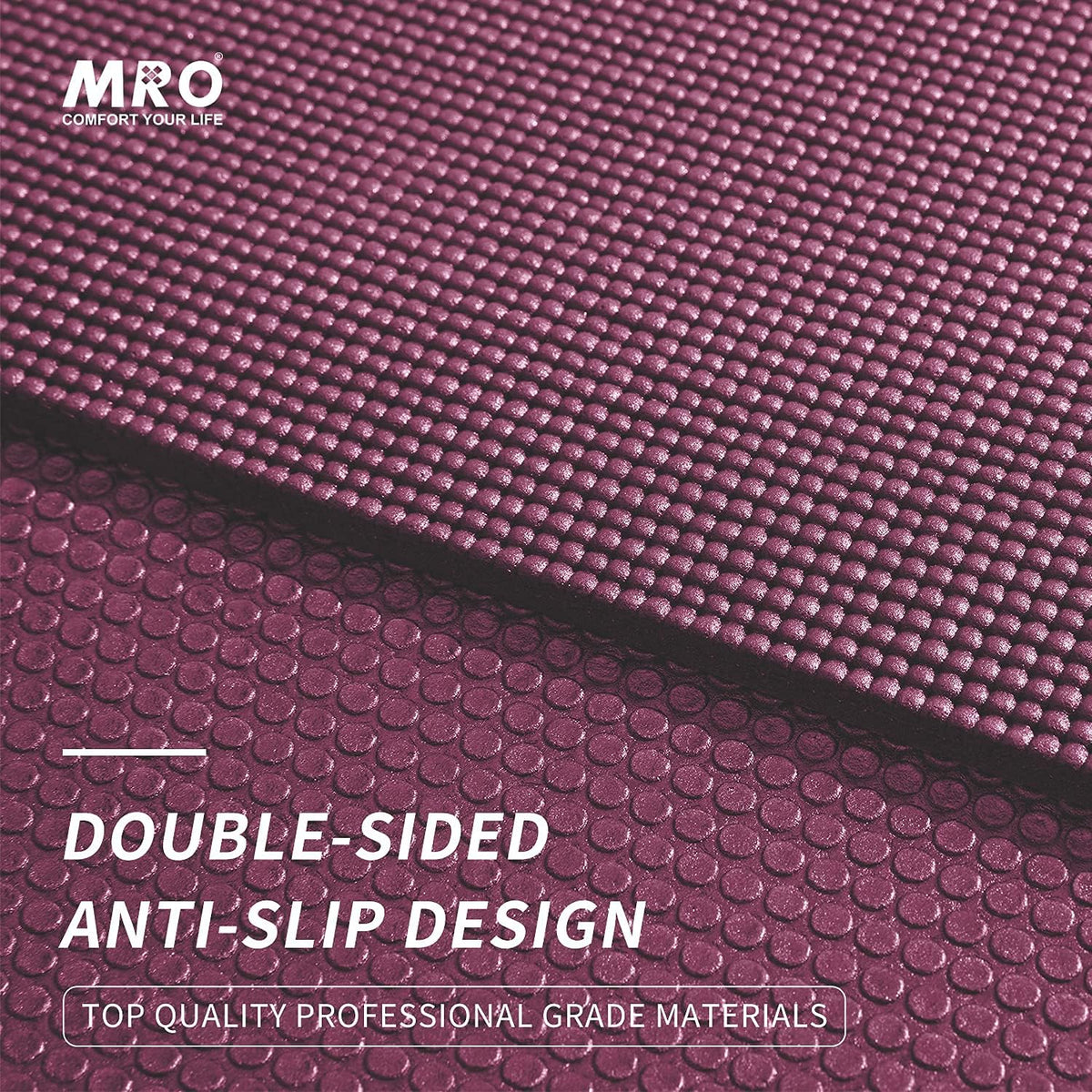 MRO Extra Large Yoga Mat, 12'x6'/9'x6'/7'x5'/6'x4' (9MM)