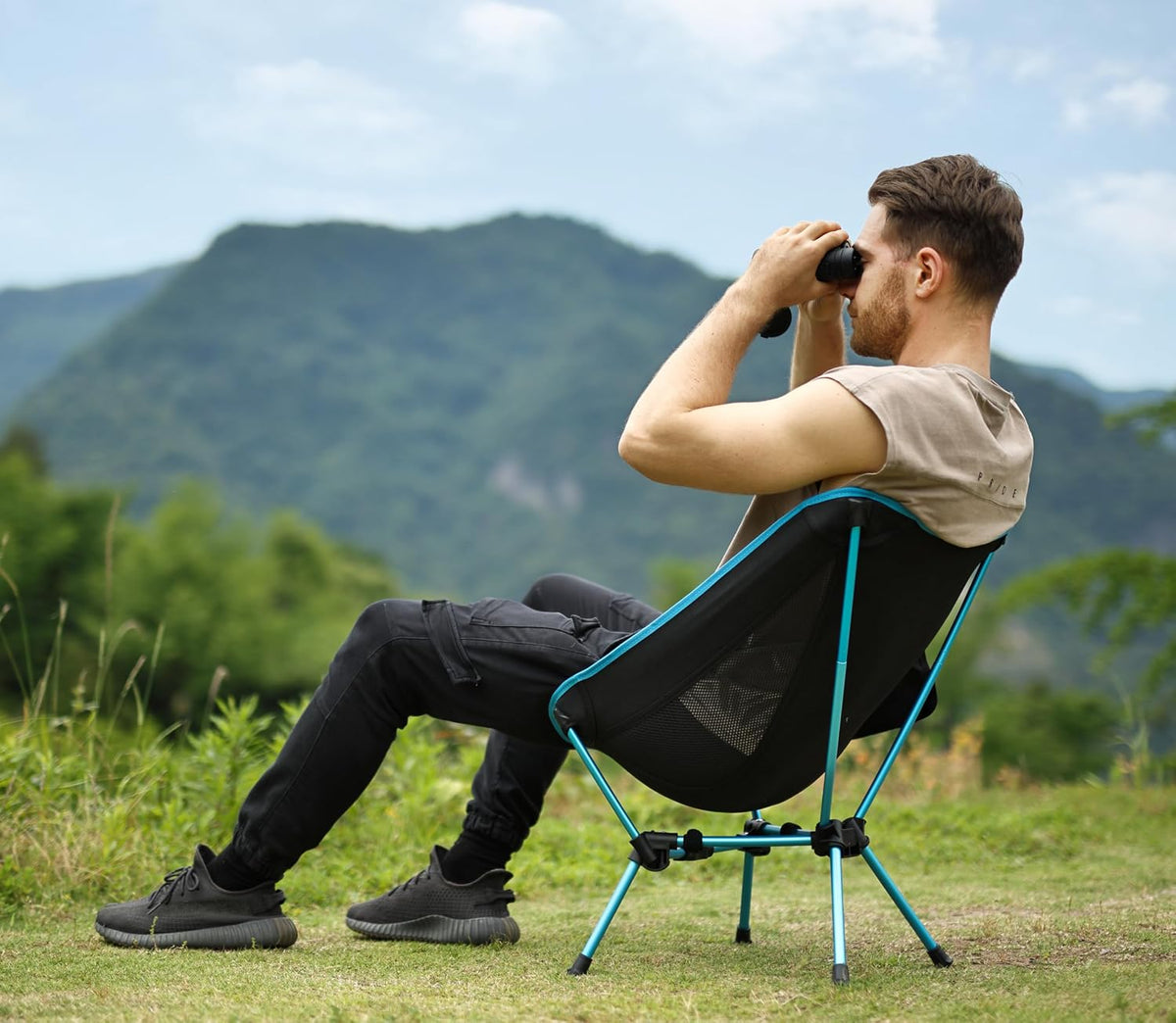 MARCHWAY Lightweight Folding Camping Chair, Portable, Compact and Sturdy