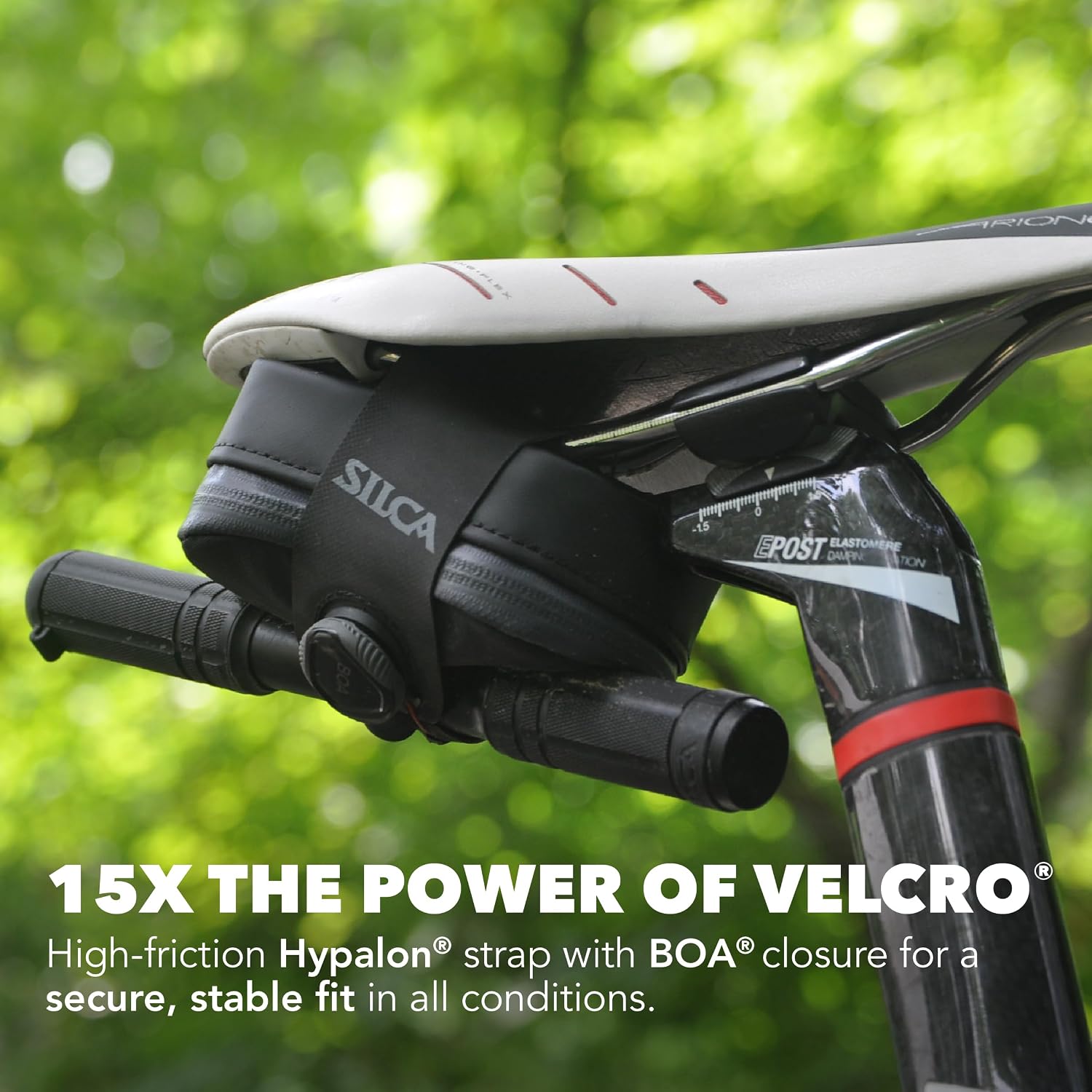 SILCA Mattone Bike Saddle Bag with BOA Closure - Standard .5 L