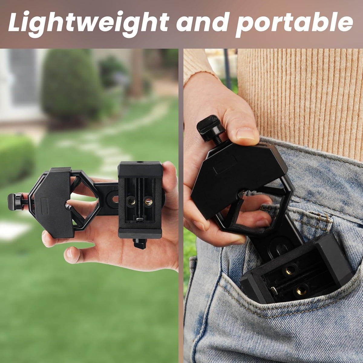 GOSKY Spotting Scope Phone Adapter for Binoculars & Monoculars