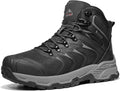 NORTIV 8 Men's Waterproof PRO Hiking Boots Outdoor Lightweight Non-Slip Arch Support Trekking Camping Ankle Boots Armadillo Update