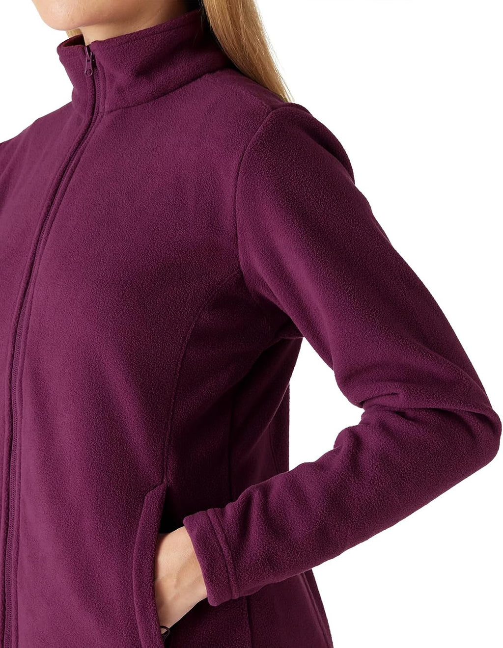 Outdoor Ventures Women's Lightweight Warm Polar Fleece Jacket Zip Up