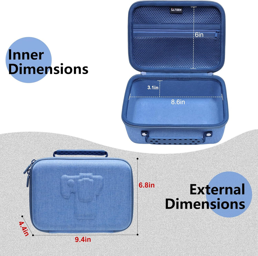 Small Camera Case Bag for Canon EOS Rebel T7/R50//R100 DSLR Camera Blue
