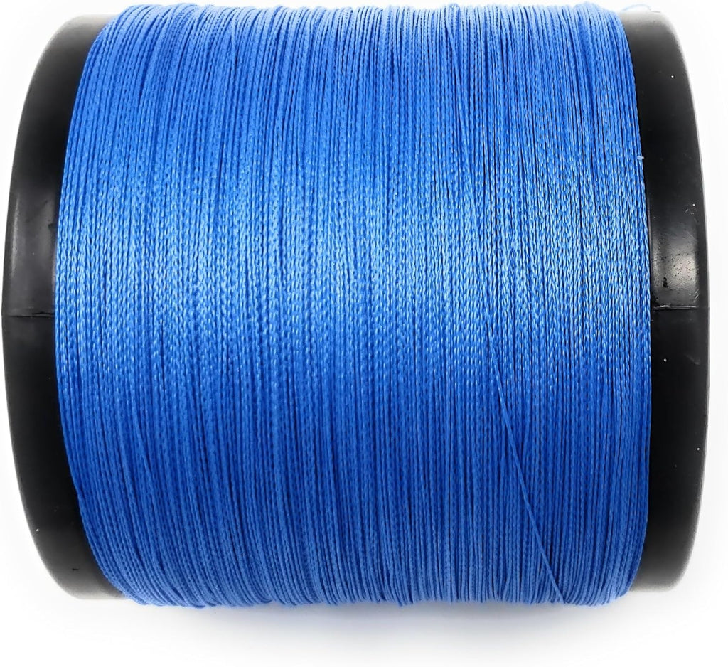 Reaction Tackle Braided Fishing Line - Pro Grade Power Performance for Saltwater or Freshwater Fish - Colored Fishing Line Braid for Extra Visibility