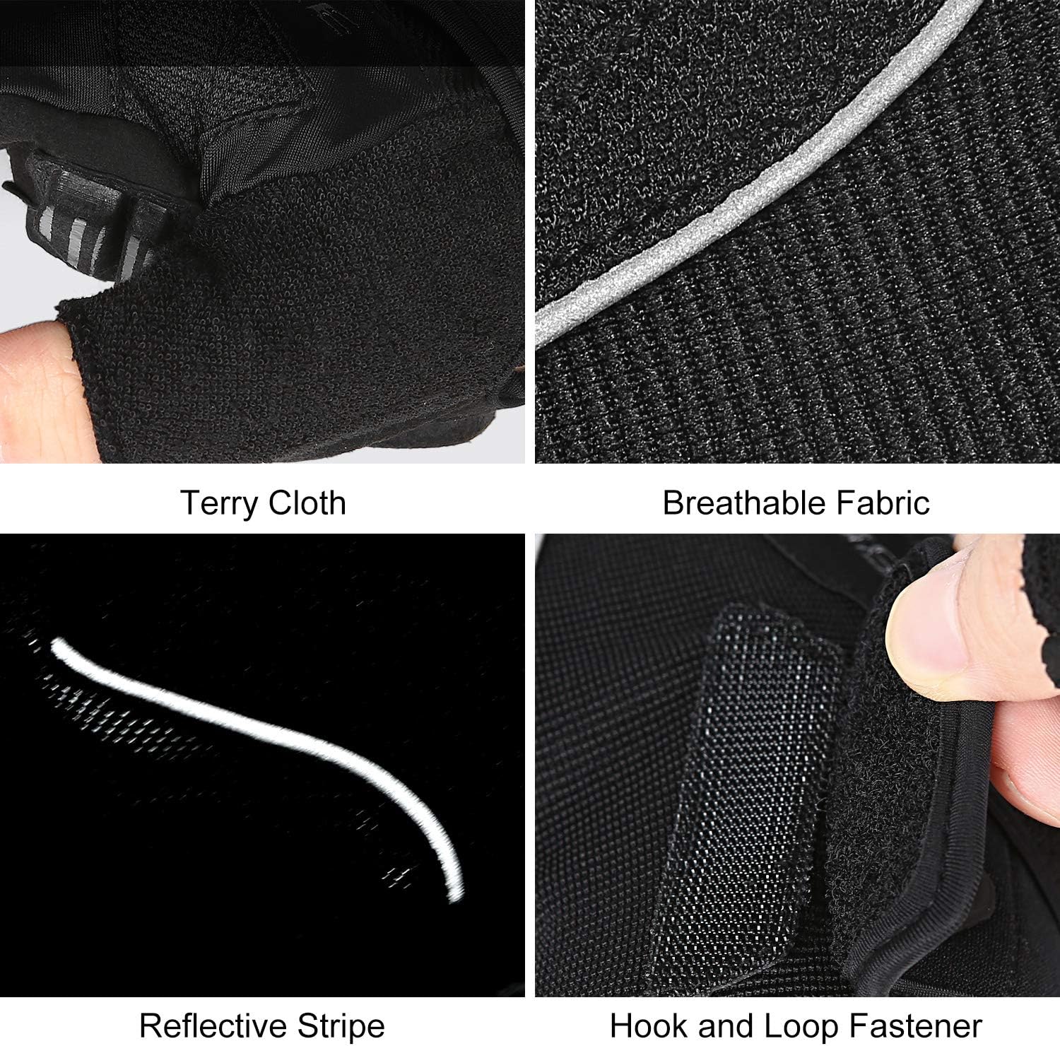 INBIKE 5mm Padded Half Finger Bike Bicycle Cycling Gloves