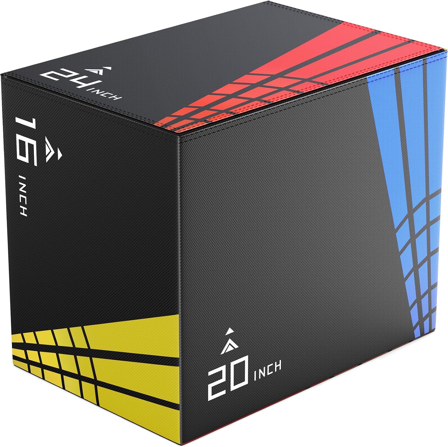 XDDIAS Foam Plyo Box, 3-in-1 Jump Box for Home Gym Plyometric Workout