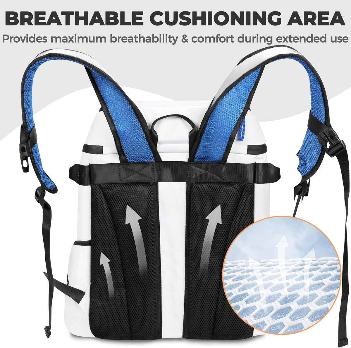 Heytrip Backpack Cooler Insulated Waterproof Leakproof Lunch Bag 36/54 Cans