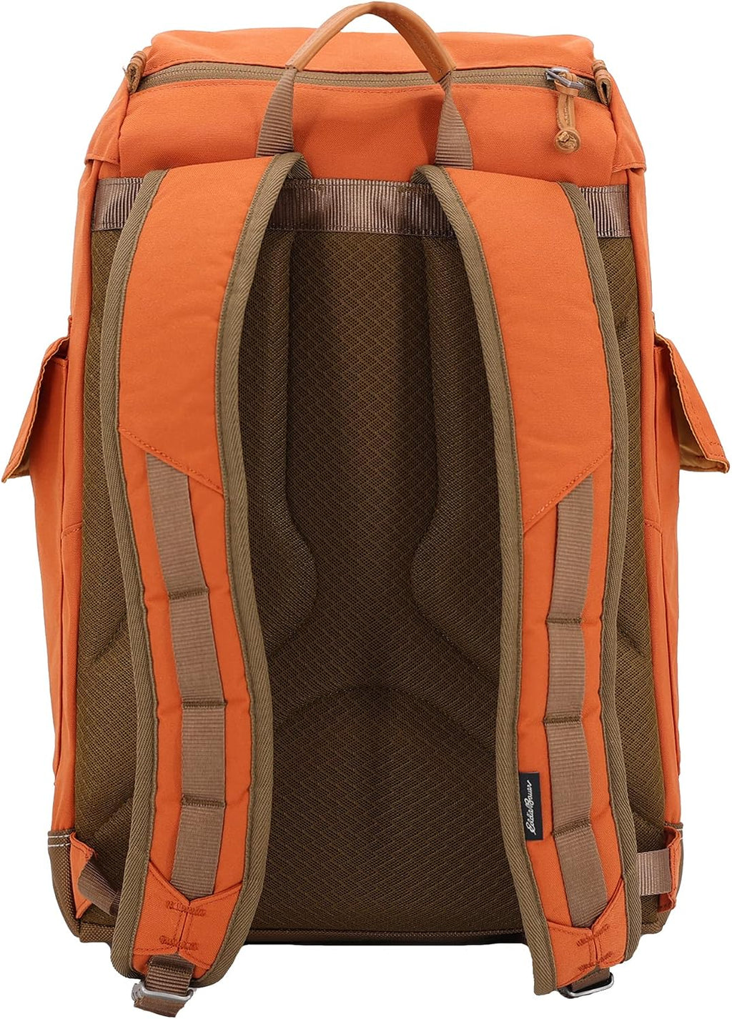 Eddie Bauer Bygone Backpack Retro Design Laptop Sleeve Travel Work Hiking Durable Nylon 25L Terracotta