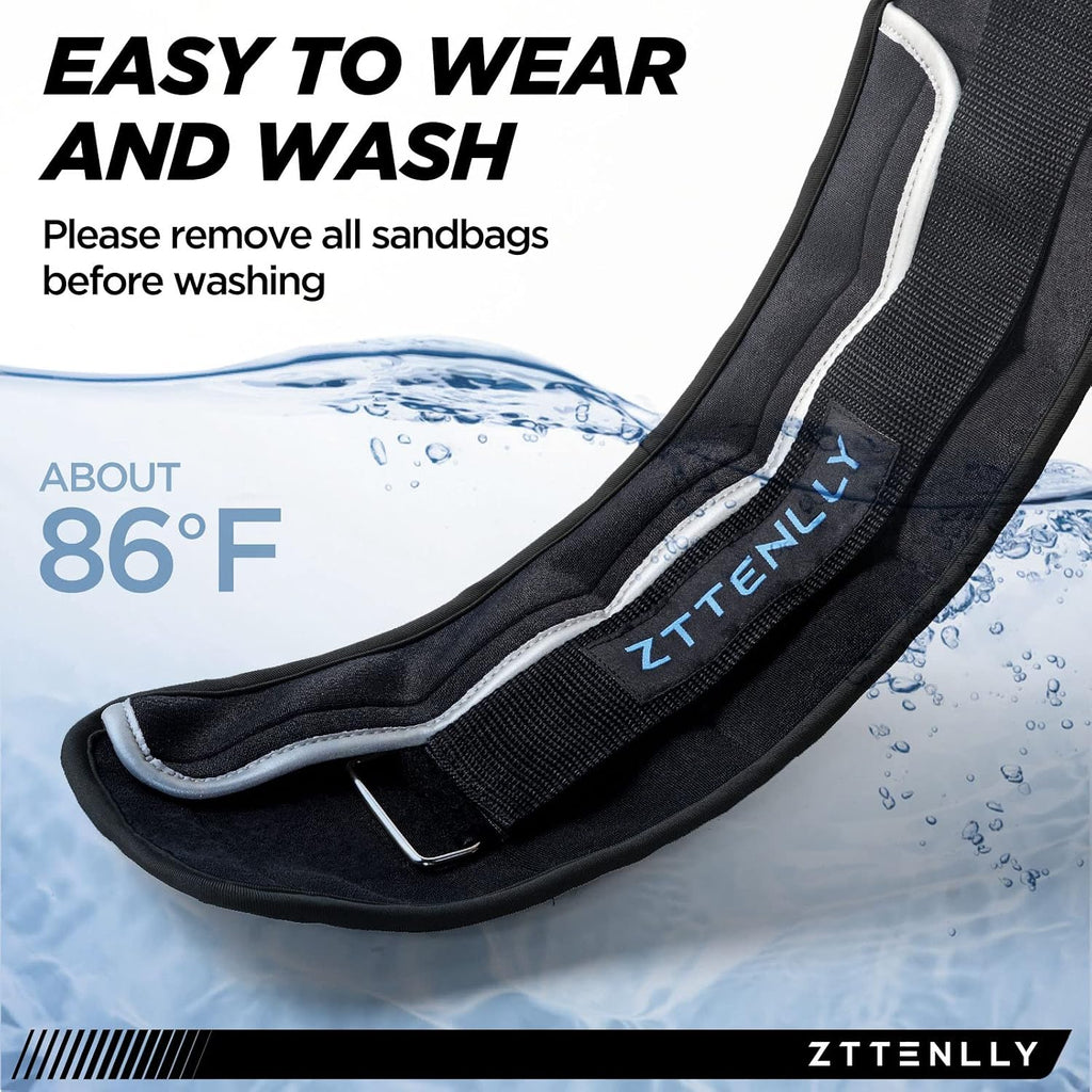 Adjustable Ankle Weights 1-5/10/15/20LBS Pair with Carry Bag - Breathable Fabrics, Reflective Trim - Strength Training Leg Wrist Arm Ankle Walking Weights Sets for Women Men Kids
