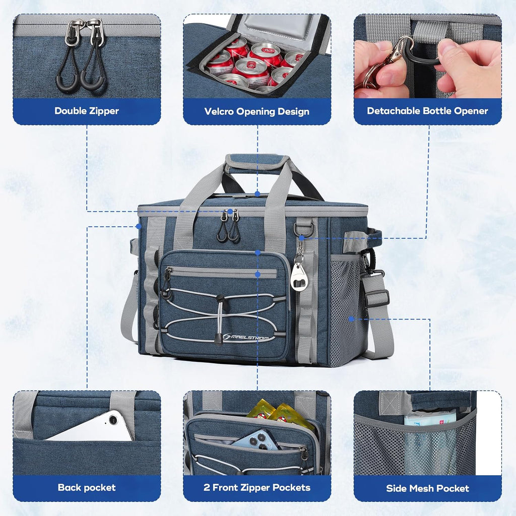 Maelstrom 30/40 Can Soft Cooler Bag, Leakproof Insulated Ice Chest