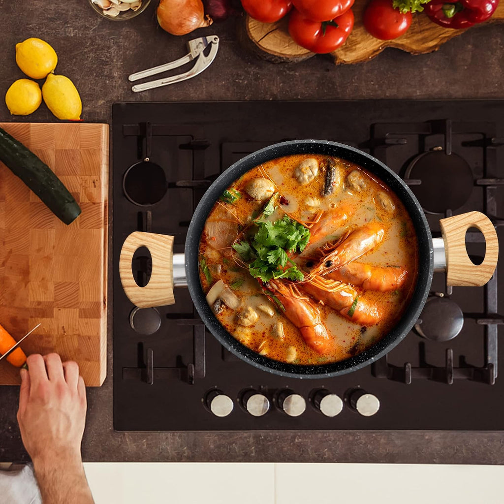 MAISON ARTS Pots and Pans Set, Kitchen Cookware Sets for Cooking Nonstick