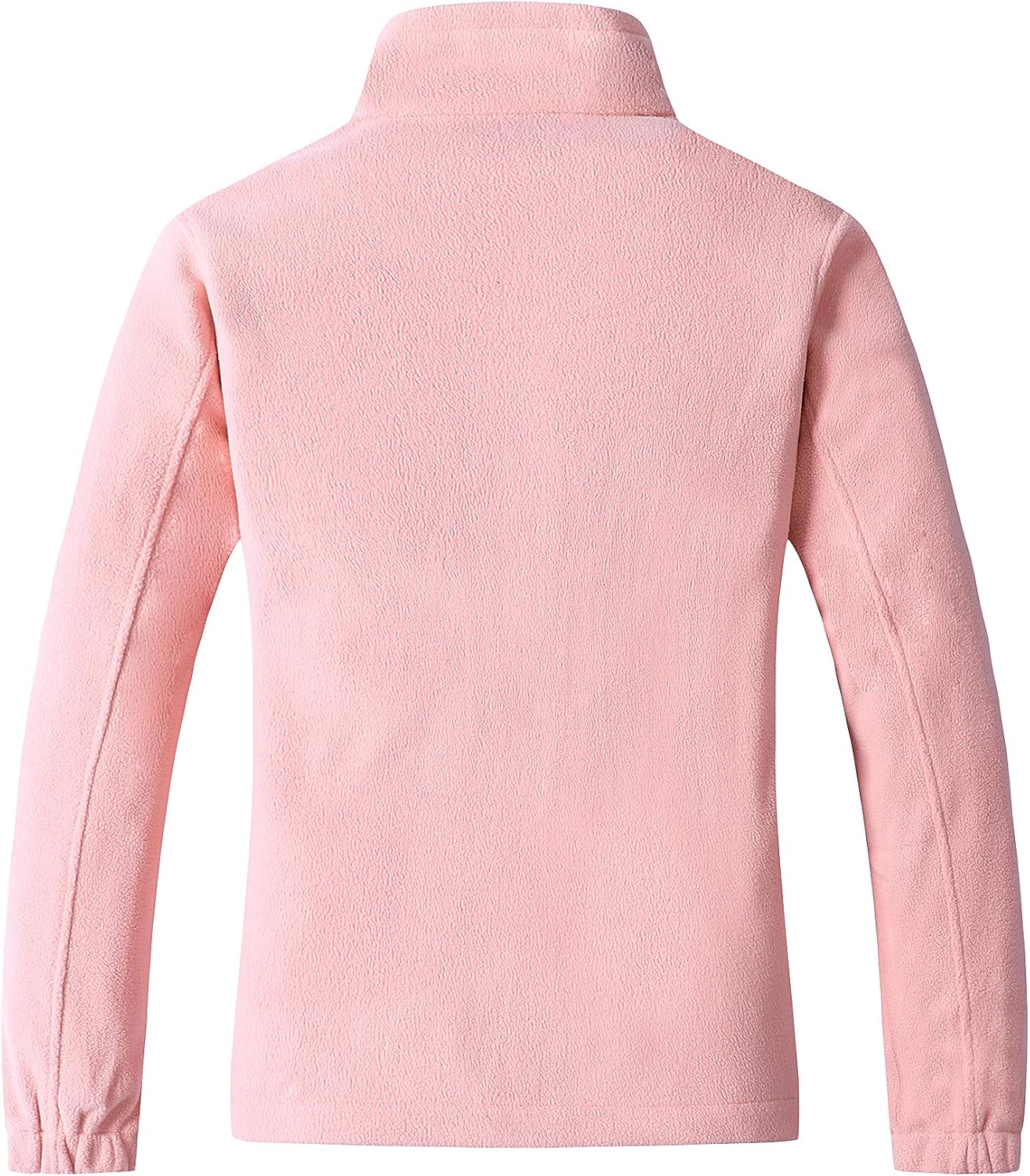 GIMECEN Women's Full Zip Soft Polar Fleece Jacket Outdoor Recreation Coat