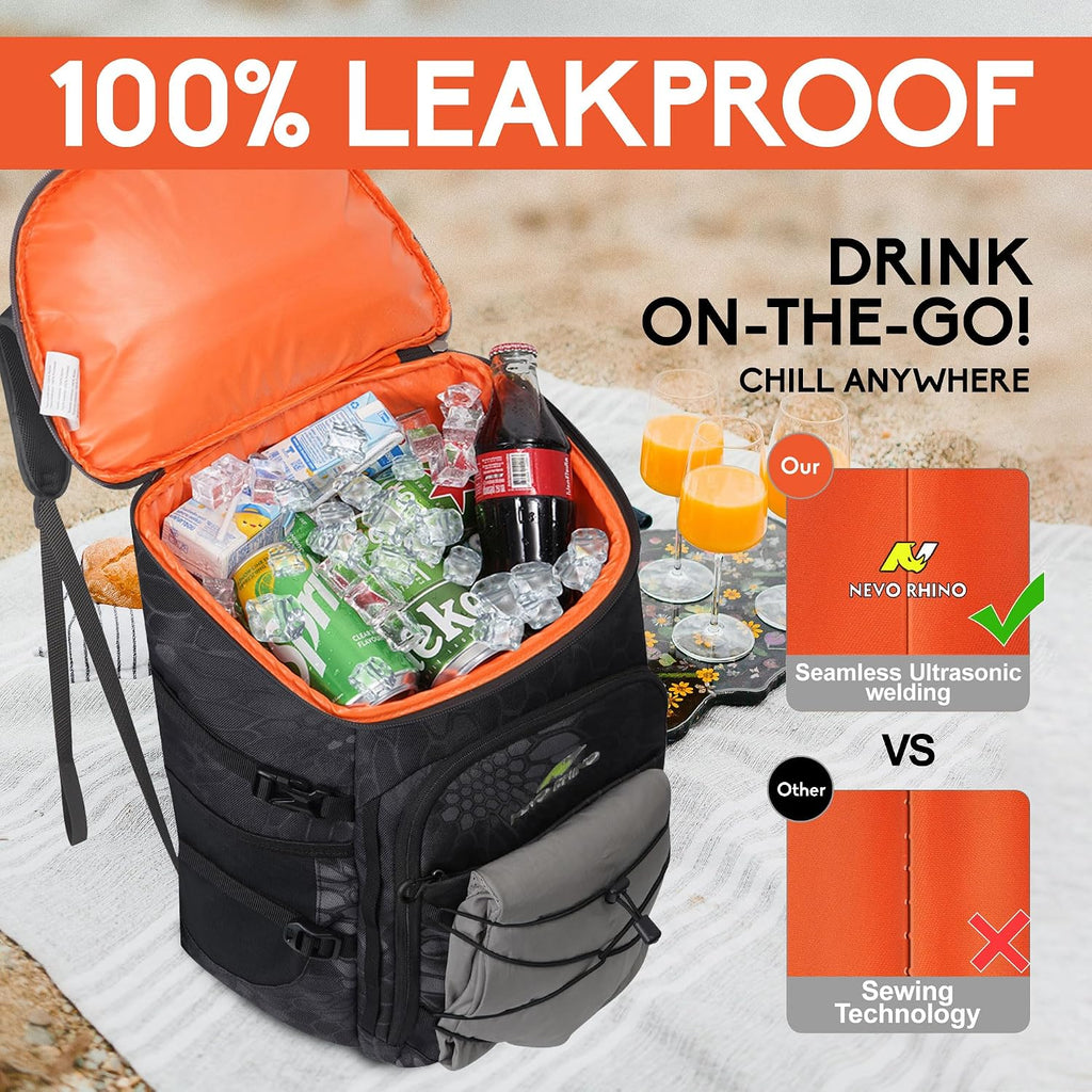 N NEVO RHINO Backpack Coolers Insulated Leak Proof 36/54 Cans