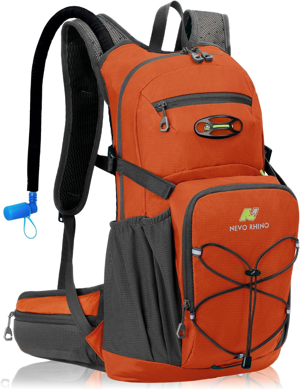 N NEVO RHINO Hydration Backpack, 18L Hiking Backpack with 3L Water Bladder