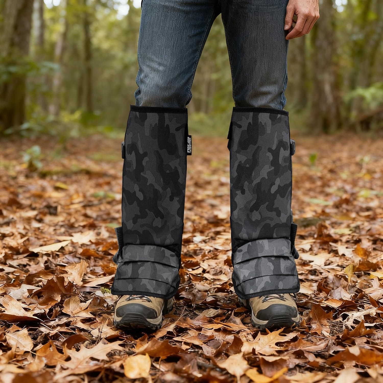 MDSTOP Snake Gaiters Leg Guards, Waterproof Snake Guards, Adjustable Snake Bite Protection for Lower Legs, Snake Chaps for Men & Women, Snake Proof Gaiters for Hunting,Outdoor and Farm Working