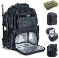 Goture Fishing Backpack with Cooler, 2 3600 Tackle Boxes,2 Rod Holders