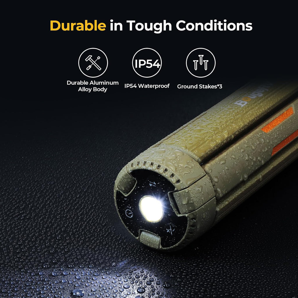 BougeRV Telescopic Camping Light CL04, 15600mAh Camp Lantern Rechargeable