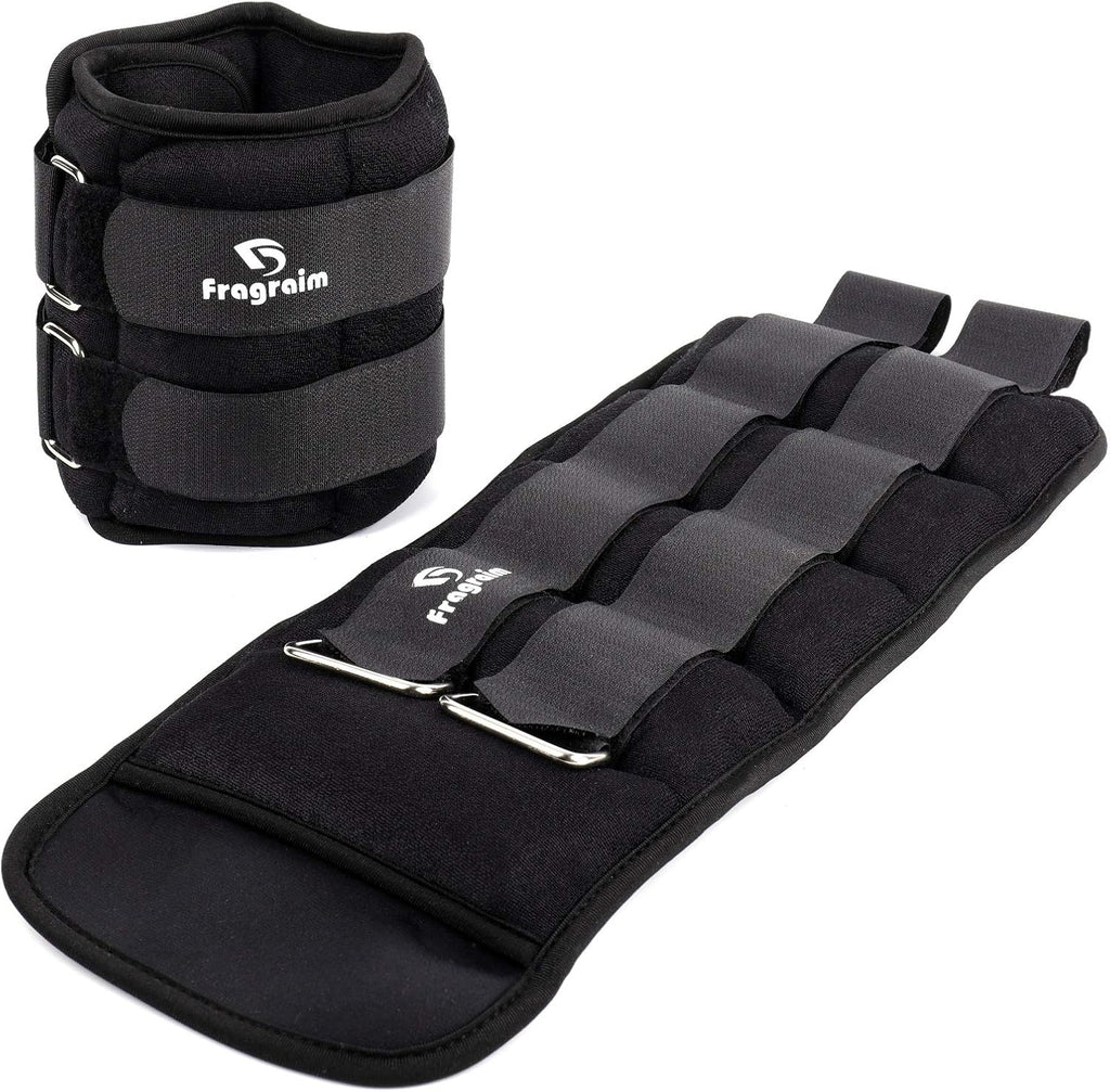 Ankle Weights for Women and Men - 1/2/3/4/6/8/10/12/15/20 LB Pair Options