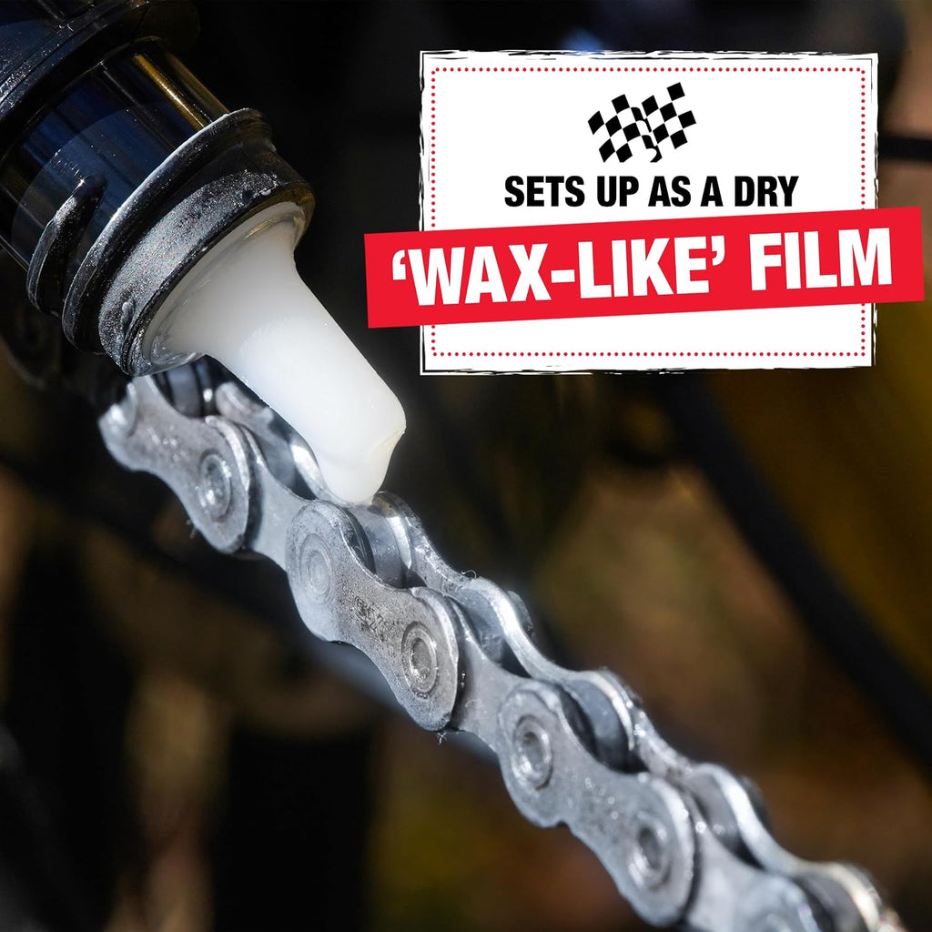 Finish Line Dry Bike Chain Lube – Ceramic Dry-Film Lubricant – Dirt & Dust Resistant