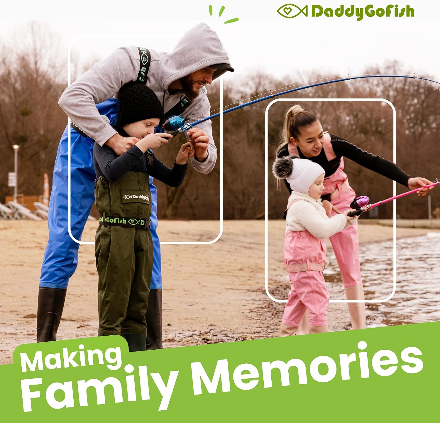 Kids Fishing Pole for Boys, Girls & Youth Age, Toddler Fishing Pole Set Kit