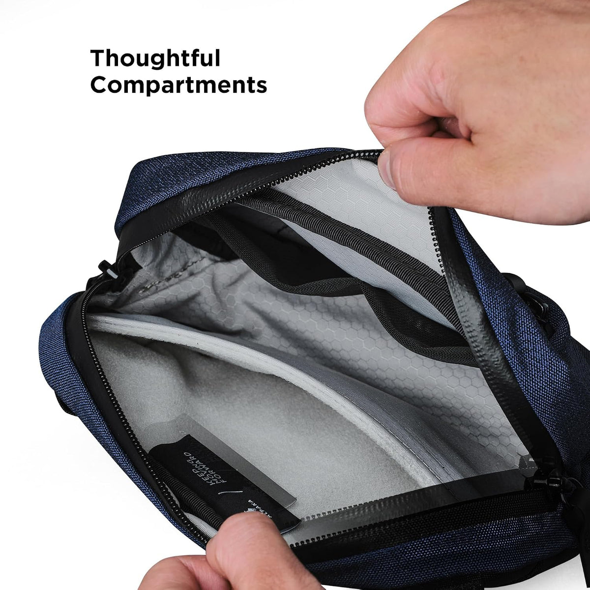 ALPAKA Go Sling Nano 1.6L Compact Camera Sling Bag for Men - EDC Crossbody Bag for Point & Shoot Cameras