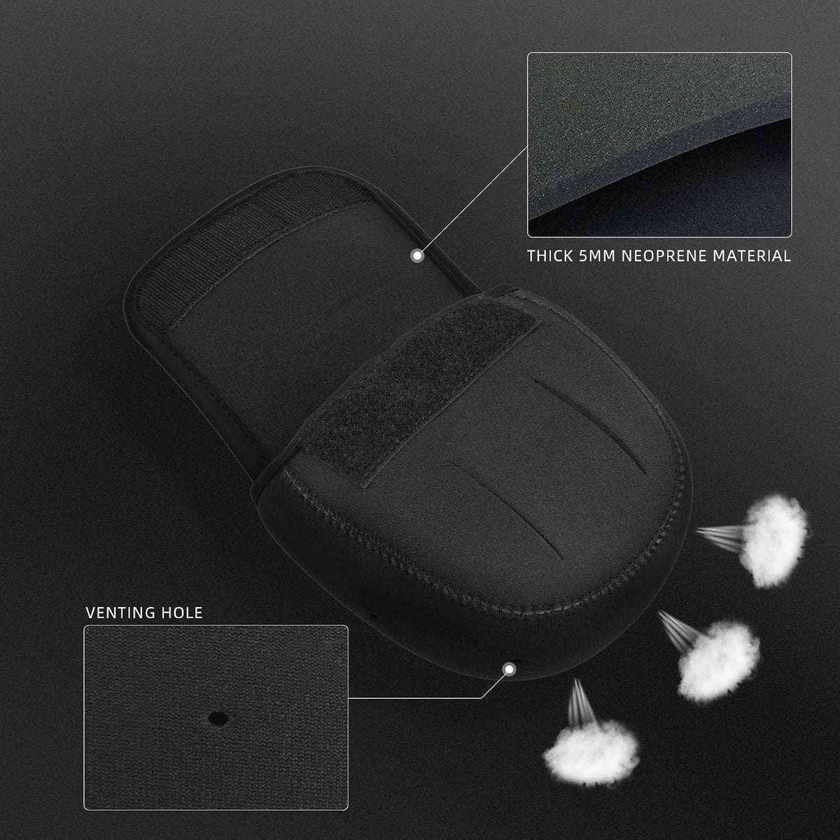 SF Neoprene Spinning Scratch-Resistant Fishing Reel Cover