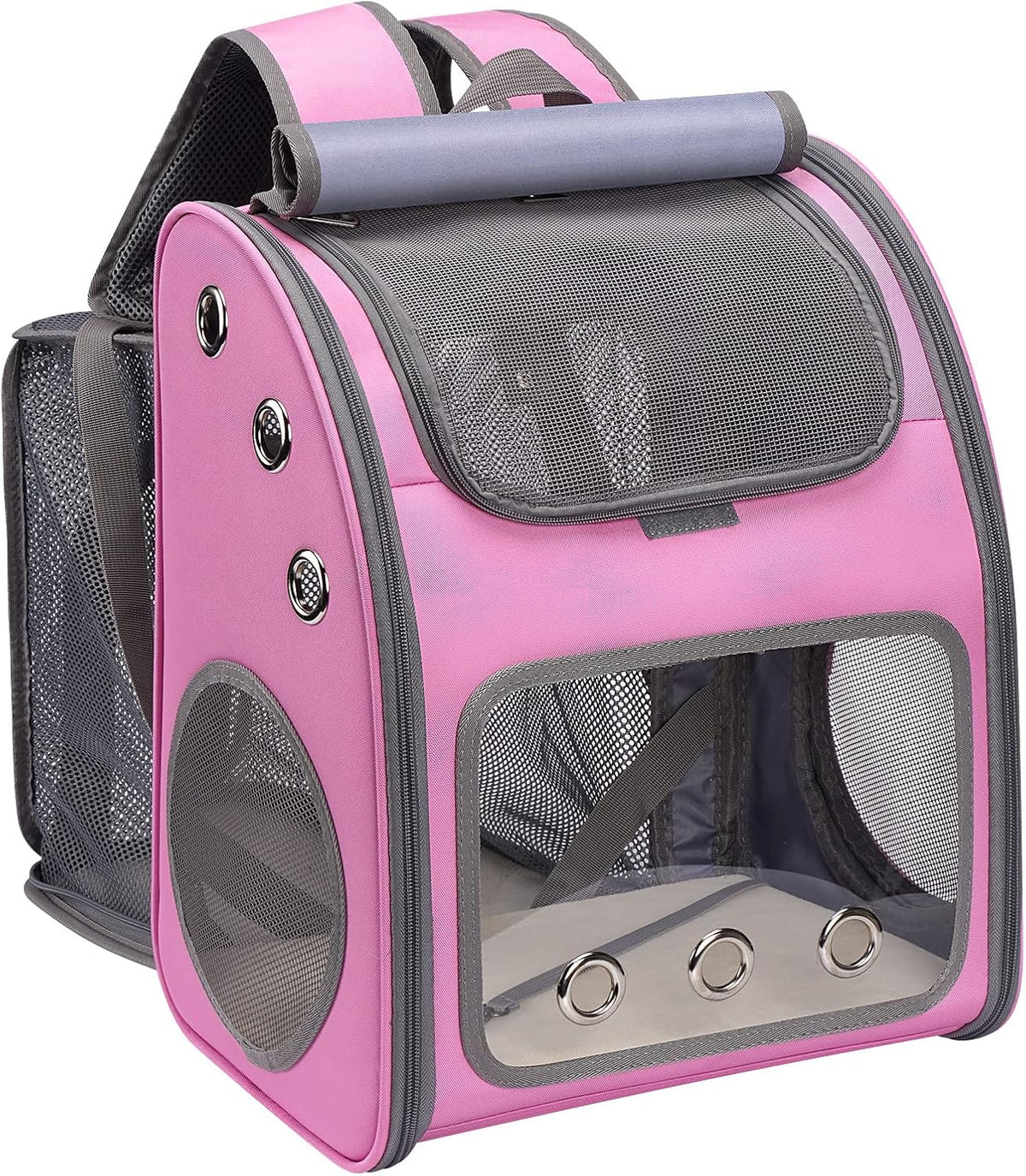 Expandable Cat Backpack Carrier for Small Cats & Pets Up to 18 lbs