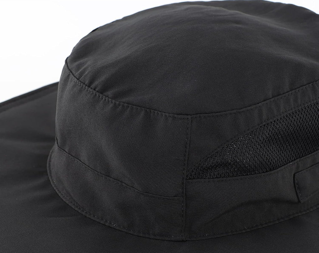 Connectyle Women's UPF 50+ Sun Hat UV Protection Wide Brim Bucket Hat Summer Beach Hats Fishing Hiking Outdoor Safari Hats