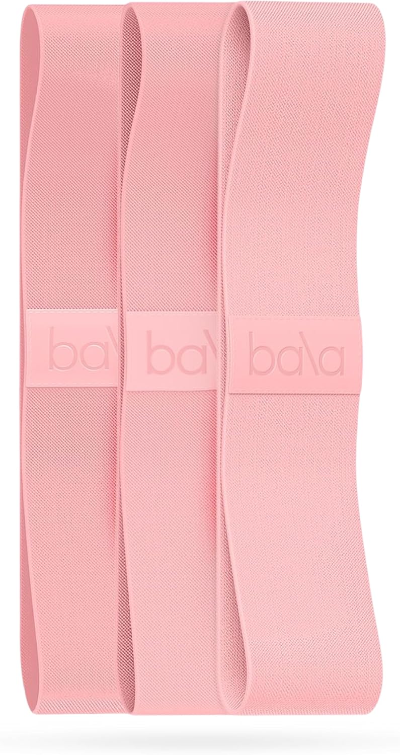 Bala Bands Resistance Bands, Non-Slip Fabric Exercise Bands
