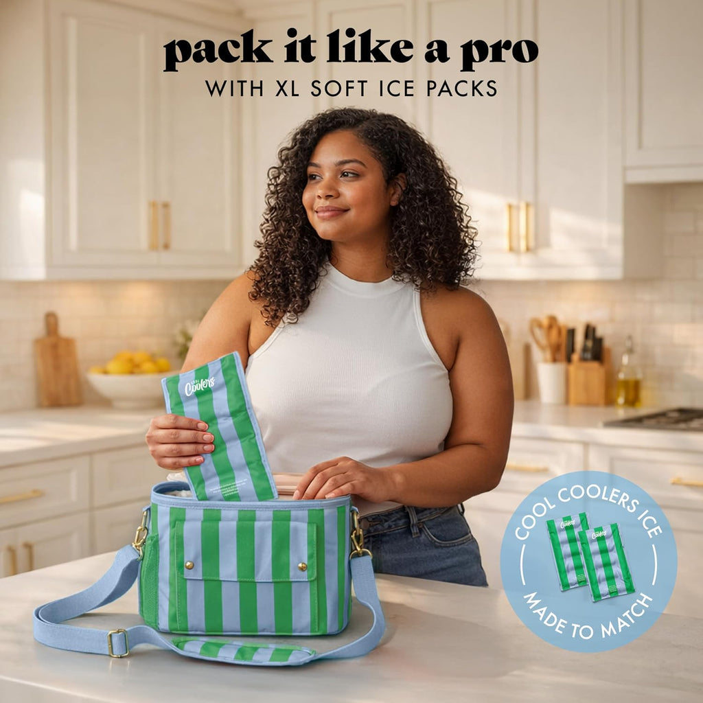 Fit & Fresh Sidekick Dual Compartment Insulated Soft Cooler Bag & Lunch Box