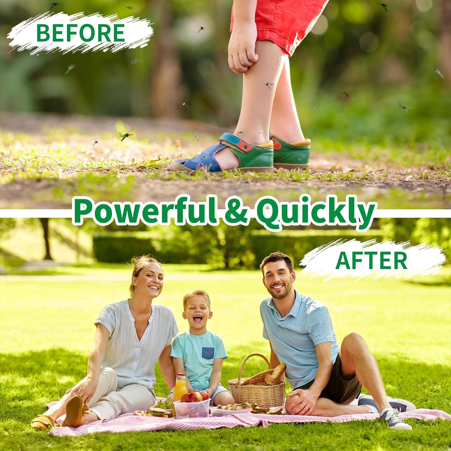 Natural Mosquito Repellent Outdoor Patio Pills, Peppermint Oil 10 Pcs Natural Mosquito Repellant Balls, Safe for Kids &amp; Pets, Bug Deterrent for Home &amp; Patio, Keep Mosquitoes Camping Travel Fishing